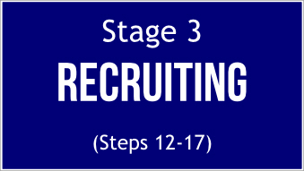 Stage 3 - Recruiting